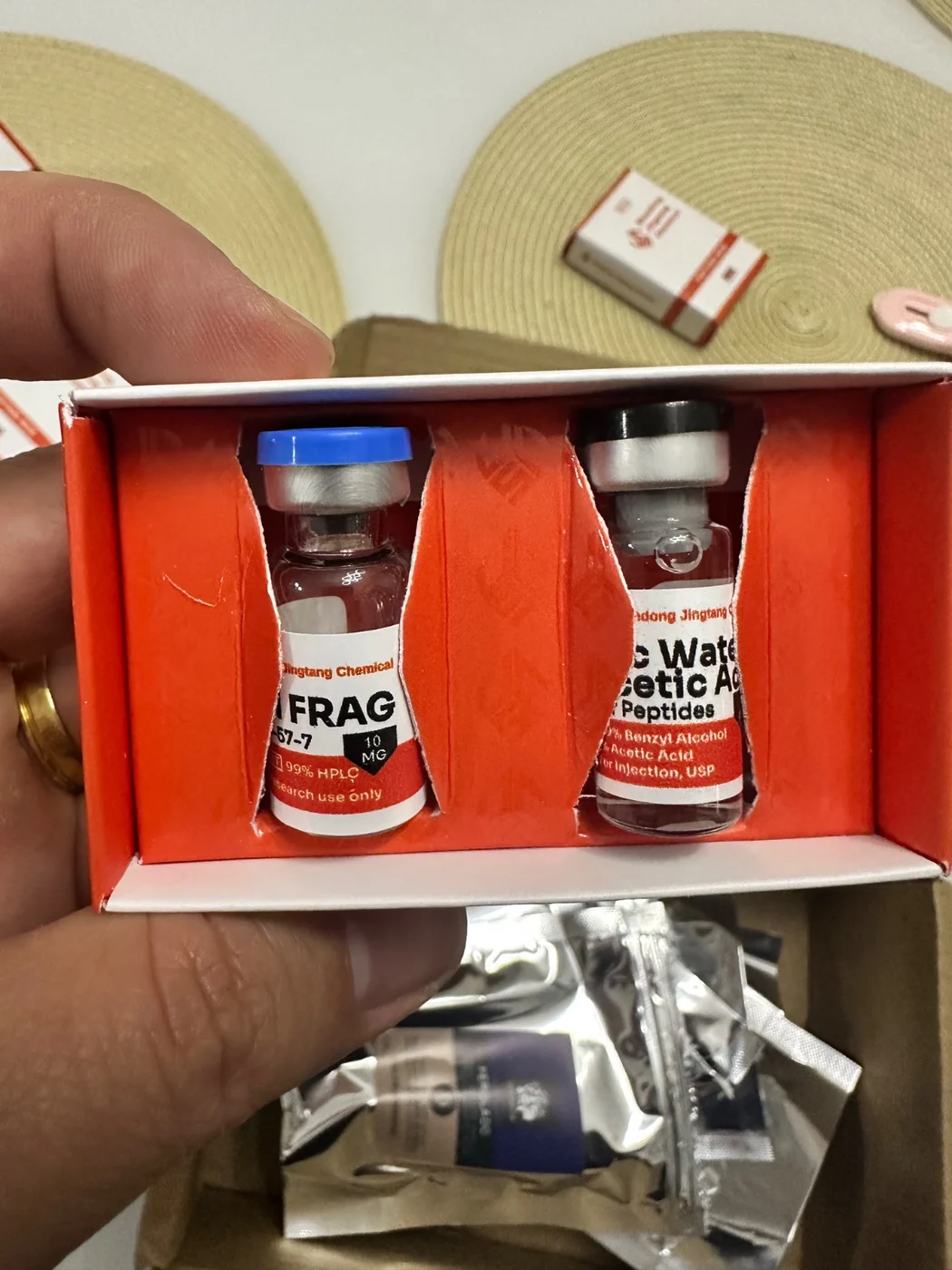 Thiago V. 在 Kit - 2x HGH Frag 10mg 评价下的附图