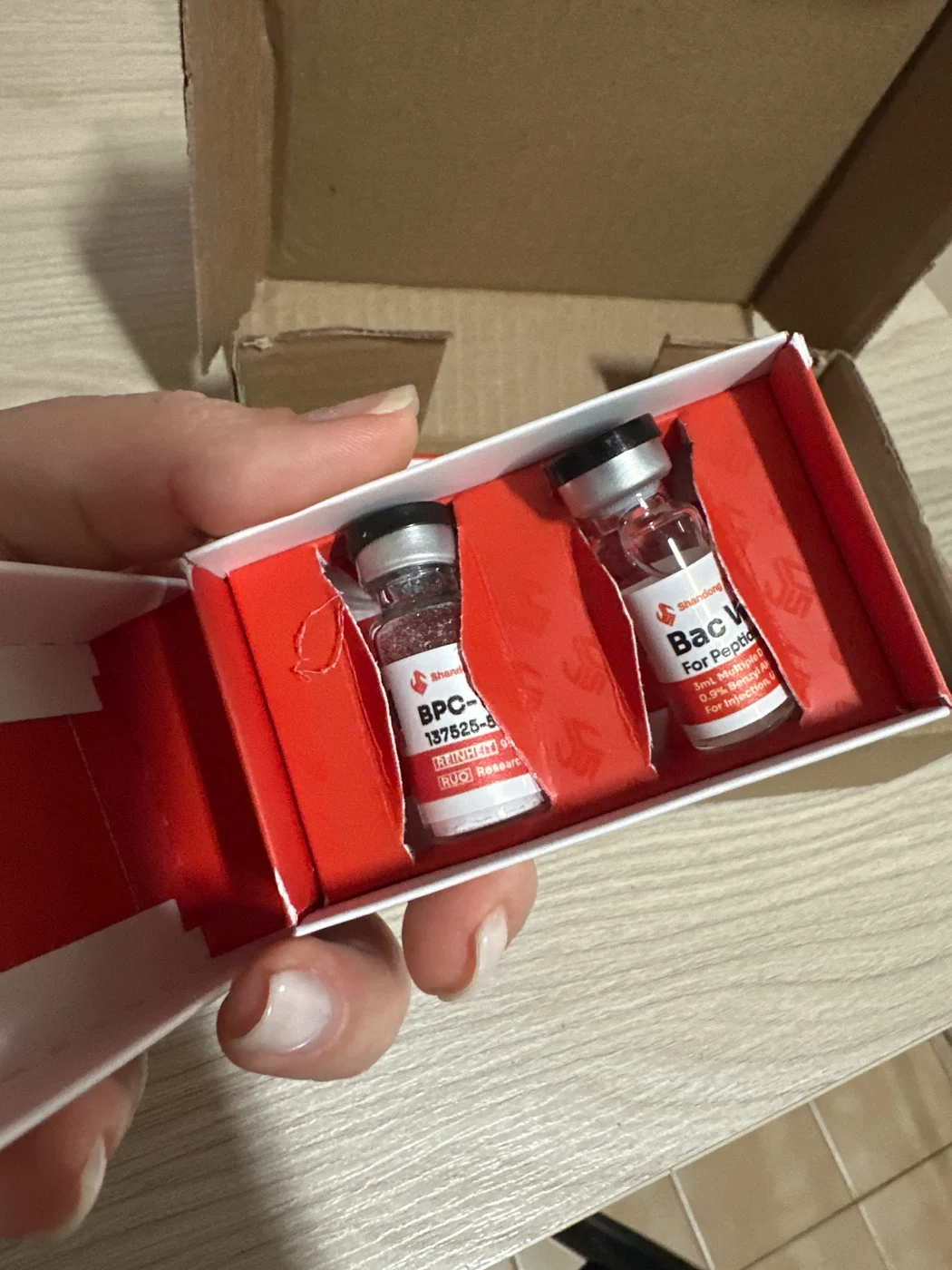 Olivia S. 在 BPC-157 10mg + TB-500 10mg 评价下的附图