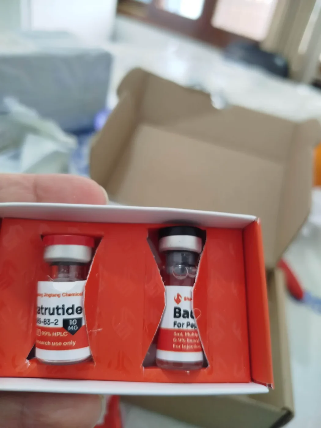 Elizete P. 在 Retatrutida 10mg 评价下的附图
